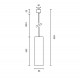 Трековый светильник Maytoni Technical Focus TR025-1-GU10-W