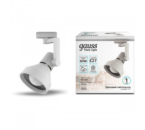 Трековый светильник Gauss Track Light Bulb TR014 Трековый светильник Gauss Track Light Bulb TR014