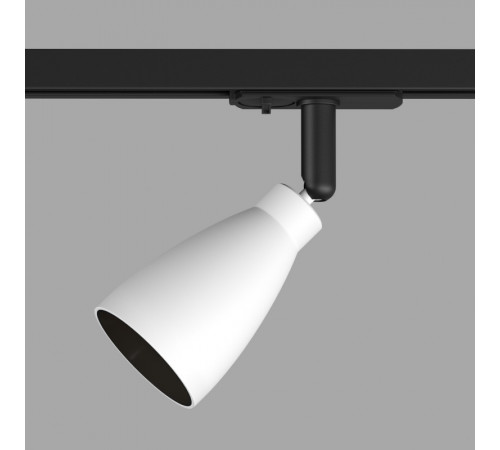 Трековый однофазный светильник Denkirs Bell DK6050-BW+BK Трековый однофазный светильник Denkirs Bell DK6050-BW+BK