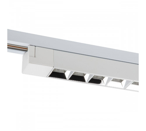 Трековый однофазный светильник Volpe ULB-Q282 30W/4000K WHITE UL-00010123 Трековый однофазный светильник Volpe ULB-Q282 30W/4000K WHITE UL-00010123