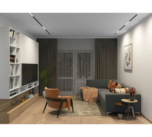 Трековый светодиодный светильник Denkirs DK8004-BK Трековый светодиодный светильник Denkirs DK8004-BK