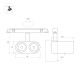 Трековый светильник Arlight Mag-Orient-Blum-12W Warm3000 037037