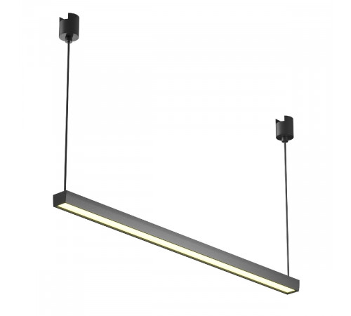 Трековый подвесной магнитный светильник Maytoni Basis TR170-1-26W3K-B