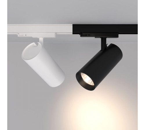 Трековый трехфазный светильник Arlight LGD-GERA-4TR-R90-40W Warm3000 (BK, 24 deg, 230V) 055163