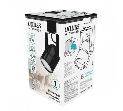 Трековый светильник Gauss Track Light Bulb TR011 Трековый светильник Gauss Track Light Bulb TR011