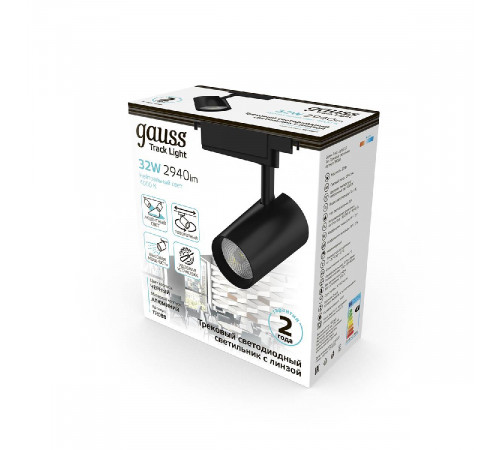 Трековый светодиодный светильник Gauss Track Light Led TR088 Трековый светодиодный светильник Gauss Track Light Led TR088