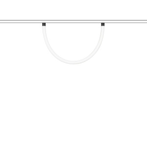 Трековый магнитный светильник Arlight MAG-ORIENT-TUBE-ELASTIC-2620-R30-L1000-14W Day4000 (BK, 360 deg, 48V) 041643
