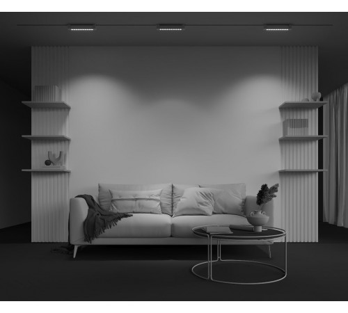 Трековый однофазный светильник Maytoni Points Rot TR010-1-10W4K-M-W
