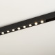 Трековый магнитный светильник Arlight MAG-DOTS-25-L400-12W Day4000 (BK, 30 deg, 24V, DALI) 046325