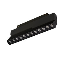 Трековый магнитный светильник Arlight MAG-ORIENT-DOTS-FOLD-S230-12W Warm3000 (BK, 30 deg, 48V, DALI) 041905