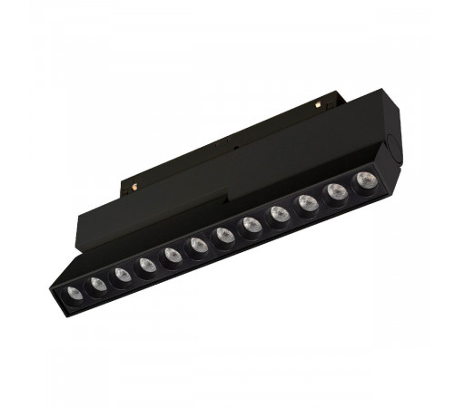 Трековый магнитный светильник Arlight MAG-ORIENT-DOTS-FOLD-S230-12W Warm3000 (BK, 30 deg, 48V, DALI) 041905 Трековый магнитный светильник Arlight MAG-ORIENT-DOTS-FOLD-S230-12W Warm3000 (BK, 30 deg, 48V, DALI) 041905