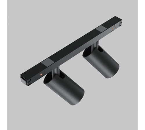 Трековый магнитный светильник Maytoni Focus Duo TR176-1-2X5WTW-M-B Трековый магнитный светильник Maytoni Focus Duo TR176-1-2X5WTW-M-B