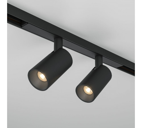 Трековый магнитный светильник Maytoni Focus Duo TR176-1-2X5WTW-M-B Трековый магнитный светильник Maytoni Focus Duo TR176-1-2X5WTW-M-B