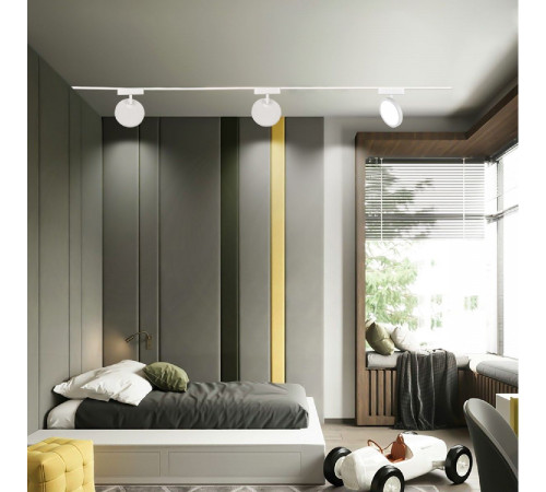 Трековый магнитный светильник Reluce 13008-9.3-001UR magnetic LED9W BK Трековый магнитный светильник Reluce 13008-9.3-001UR magnetic LED9W BK