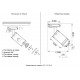 Трековый однофазный светильник Crystal Lux CLT 0.31 018 BL