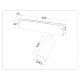 Трековый магнитный светильник Ambrella Light Magnetic 220V GL1211