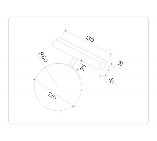 Трековый магнитный светильник Ambrella Light Track System GL3921
