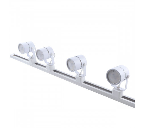 Трековый однофазный светильник (2 шт.) Volpe UBL-Q321 GU10/K WHITE SET41 UL-00010705 Трековый однофазный светильник (2 шт.) Volpe UBL-Q321 GU10/K WHITE SET41 UL-00010705