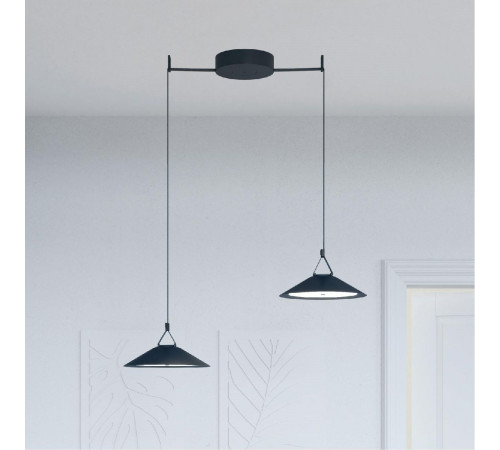 Трековый однофазный светильник Denkirs Belty Flow DK5565-BK Трековый однофазный светильник Denkirs Belty Flow DK5565-BK