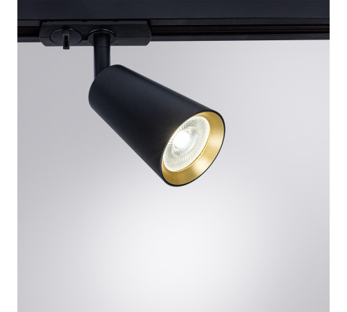 Трековый однофазный светильник Arte Lamp Cintura A2355PL-1BK Трековый однофазный светильник Arte Lamp Cintura A2355PL-1BK