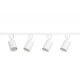 Трековый однофазный светильник (4 шт.) Эра TR70-SET4-GU10-WH Б0063933