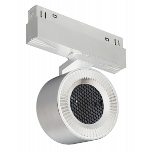 Трековый магнитный светильник iLedex Vision 4822-010-D82-12W-38DG-4000K WH (WALL WASHER)