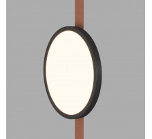 Трековый однофазный светильник Denkirs Belty Flow DK5567-BK