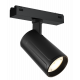 Трековый магнитный светильник iLedex Vision 4825-048-D60-10W-36DG-4000K-BK