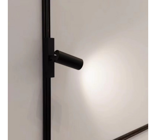 Трековый магнитный светильник iLedex Vision 4825-042-D34-8W-40DG-4000K-BK