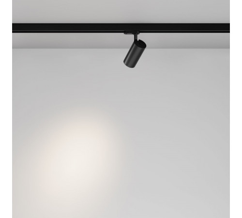 Трековый трехфазный светильник Maytoni Focus Led TR029-3-10W4K-B-1 Трековый трехфазный светильник Maytoni Focus Led TR029-3-10W4K-B-1