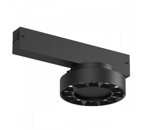 Трековый однофазный светильник Denkirs Smart Grill DK8030-BK
