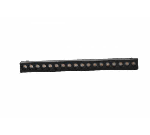 Трековый магнитный светильник iLedex Vision SMART 4825-039-L293-18W-36DG-BK