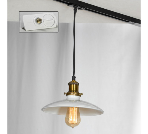 Трековый светильник однофазный Lussole LOFT Track Lights LSP-9605-TAW Трековый светильник однофазный Lussole LOFT Track Lights LSP-9605-TAW