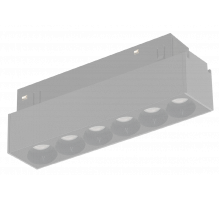 Трековый магнитный светильник iLedex Vision 4822-002-L120-6W-38DG-3000K-BK