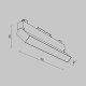 Трековый светильник Maytoni Technical Magnetic track TR013-2-20W4K-W