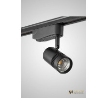Трековый однофазный светильник AM Group AM230-7W BK 3000K