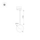 Трековый светильник Arlight LGD-Emisfero-Track-Hang-4TR-R150-11W Day4000 035937