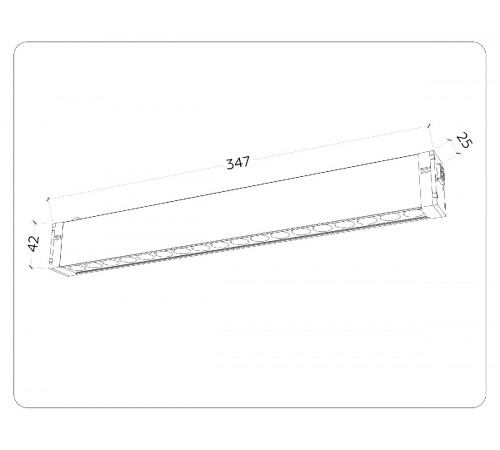 Трековый магнитный светильник Ambrella Light Magnetic 220V GL1312 Трековый магнитный светильник Ambrella Light Magnetic 220V GL1312