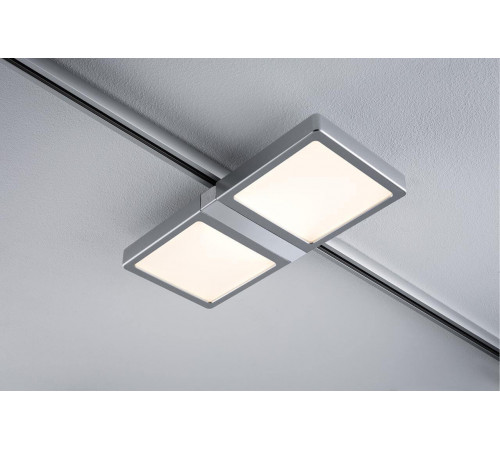Трековый светодиодный светильник Paulmann URail Panel Double 95309 Трековый светодиодный светильник Paulmann URail Panel Double 95309