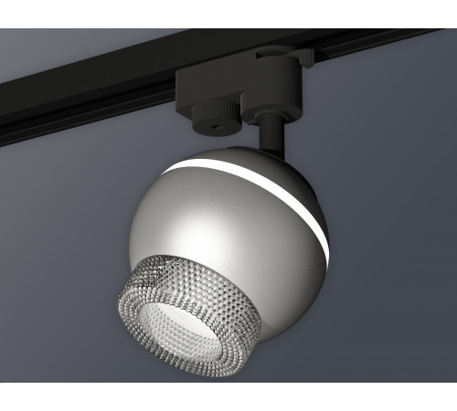 Трековый однофазный светильник с подсветкой Ambrella Light Track System XT1103040 (A2521, C1103, N7191) Трековый однофазный светильник с подсветкой Ambrella Light Track System XT1103040 (A2521, C1103, N7191)