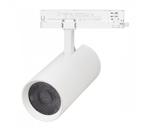 Трековый трехфазный светильник Arlight LGD-GERA-4TR-R90-30W Day4000 (WH, 24 deg, 230V) 055129 Трековый трехфазный светильник Arlight LGD-GERA-4TR-R90-30W Day4000 (WH, 24 deg, 230V) 055129