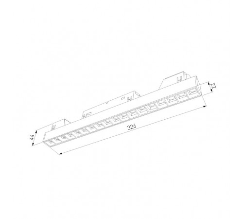 Трековый светильник Elektrostandard Slim Magnetic 4690389178924
