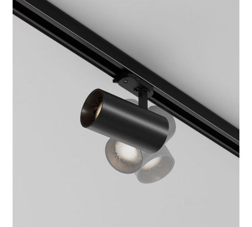 Трековый трехфазный светильник Maytoni Focus Led TR197-3-20WCCT-M-B Трековый трехфазный светильник Maytoni Focus Led TR197-3-20WCCT-M-B
