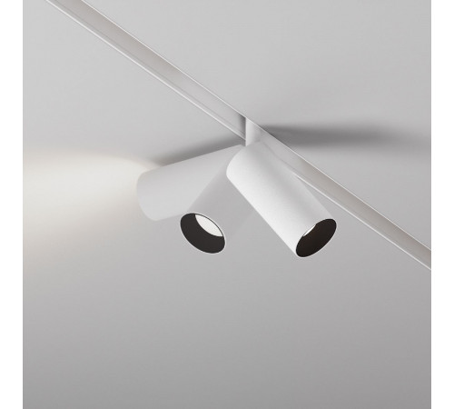 Трековый магнитный светильник Maytoni Focus LED TR032-2-5W4K-S-W Трековый магнитный светильник Maytoni Focus LED TR032-2-5W4K-S-W