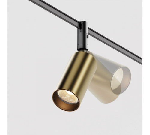 Трековый магнитный светильник Maytoni Focus Led TR201-1-15W3K-M-BBS Трековый магнитный светильник Maytoni Focus Led TR201-1-15W3K-M-BBS