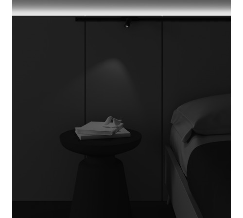 Трековый магнитный светильник Maytoni Focus LED TR103-1-5W3K-M-B