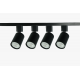 Трековый однофазный светильник (4 шт.) Эра TR70-SET4-GU10-BK Б0063956