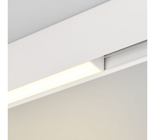 Трековый магнитный светильник Arlight MAG-FLAT-45-L405-12W Warm3000 (WH, 100 deg, 24V, DALI) 046578 Трековый магнитный светильник Arlight MAG-FLAT-45-L405-12W Warm3000 (WH, 100 deg, 24V, DALI) 046578