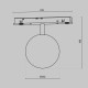 Трековый светильник Technical Maytoni Luna TR038-4-5W3K-WW-DS