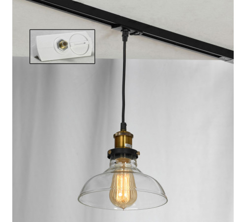 Трековый светильник однофазный Lussole LOFT Track Lights LSP-9606-TAW Трековый светильник однофазный Lussole LOFT Track Lights LSP-9606-TAW